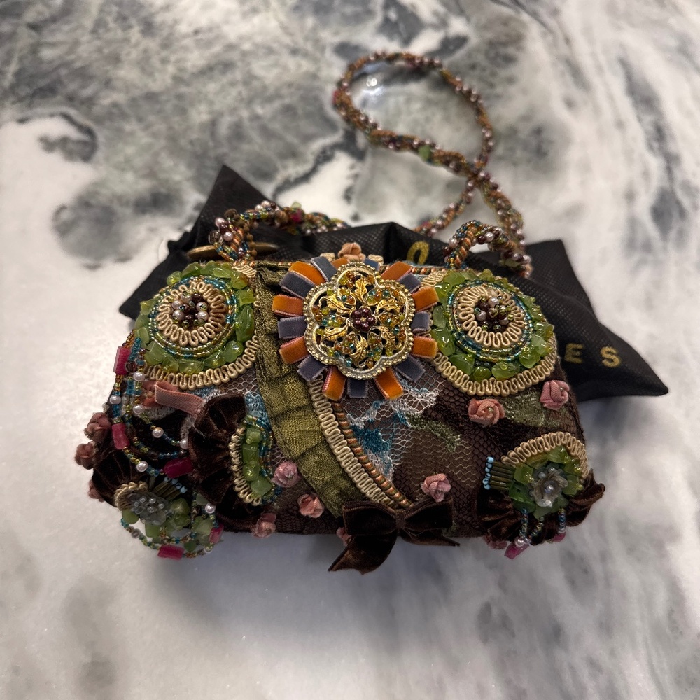 Mary Frances vintage beaded purse